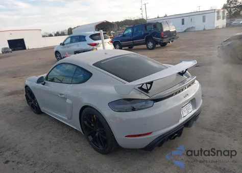 2020 Porsche 718 Cayman Gt4 z USA, uszkodzony, nr VIN WP0AC2A89LS289416